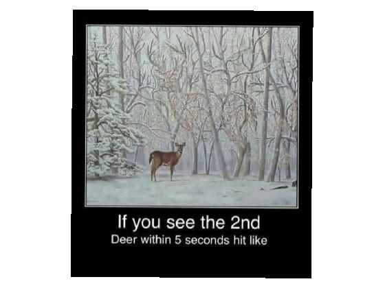 Deer illusion