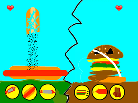 Hot dog vs chese burger