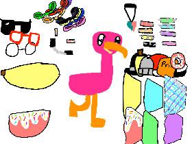 dress up flamingo