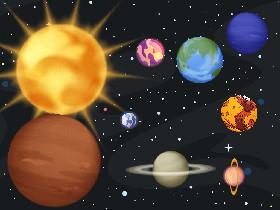 the planets in our solar system