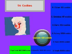 elsa’s cookie clicker
