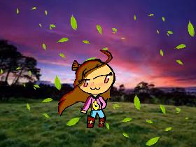 Windy Animation -Leaf Back