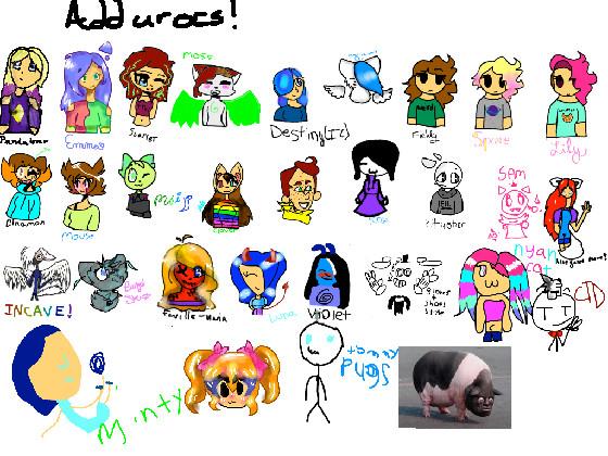 Add ur ocs! 1 1 1 1 1 1 1