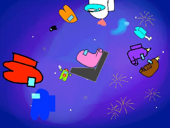 Among us: New Year 1