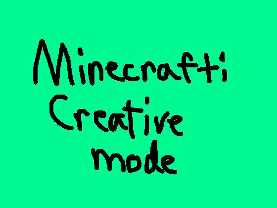 How to play creative mode