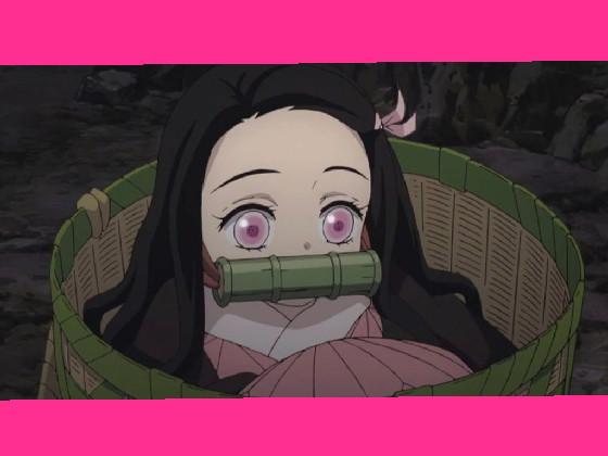 Nezuko clock