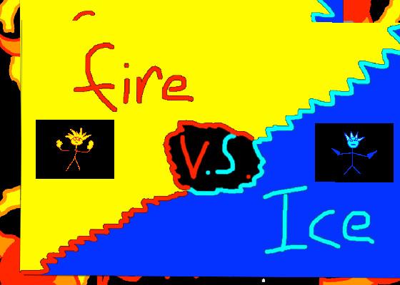 1-2 player ice vs fire