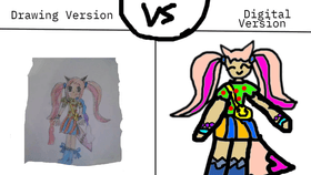 Drawing Version VS Digital Version (AGAIN)