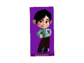 Vanellope as a boy!