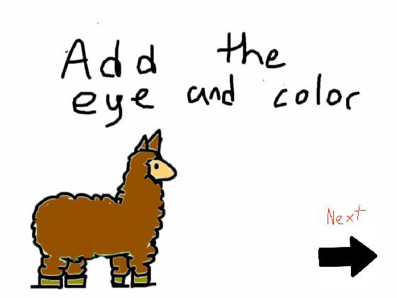How to draw a llama 1