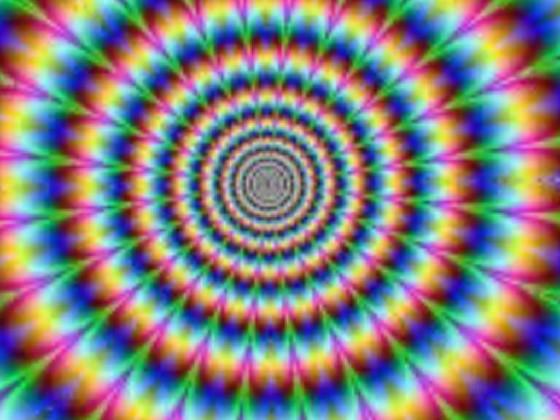 Look! It’s hypnotism.