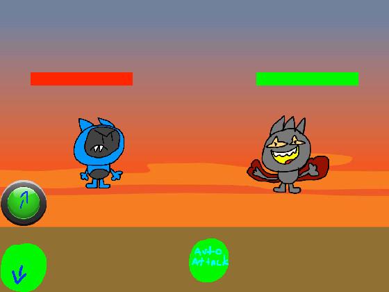 Lucario VS New Mega Bannete