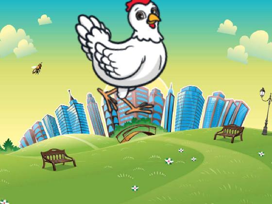 the funny chicken
