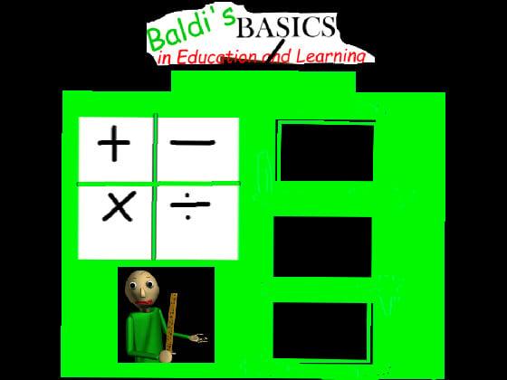 Baldi’s Basics In Education And Learning Vers 3.1.1 1