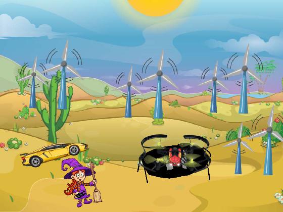 take off night drone