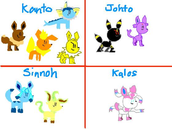 The Eeveelutions