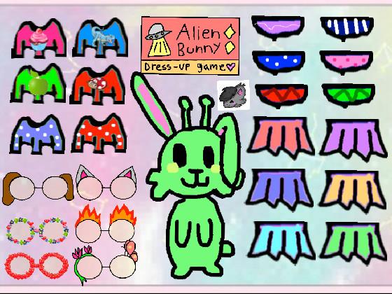 alien bunny dress up
