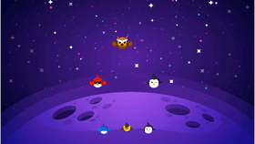 birds on the moon