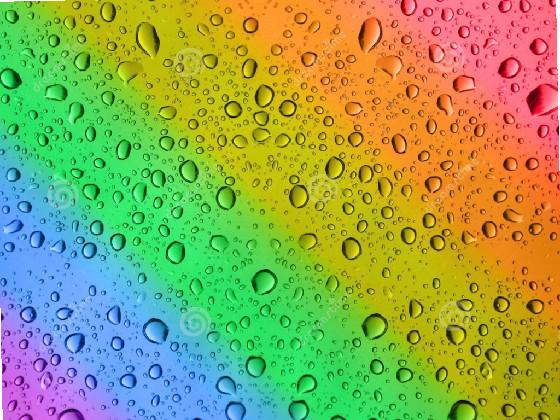 bubble rainbow art  1
