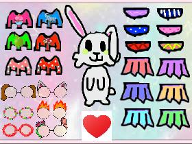Cute Bunny Dress-up game!