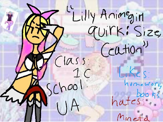 My Little Sister’s Info/Quirk Info