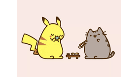Pikachu &amp; Pusheen