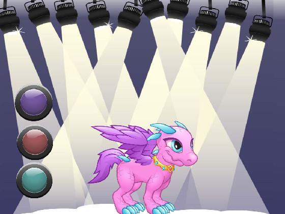 Control dragon with buttons