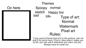 Art requests Open!