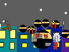 JUDGE V.S NINJA ARMY!!! 1