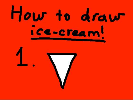 🍦How to draw ice-cream!🍦