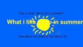 Week 2: Draw a Summerscape