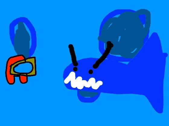 AMONG US VS. SHARK (plz like)