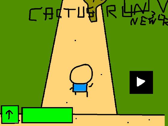 Cactus Run with color