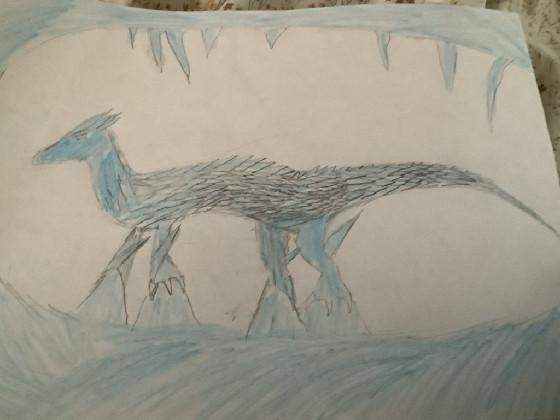Frost Dragon drawing