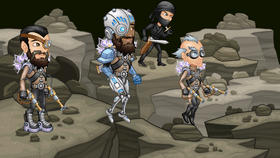 Years into the future