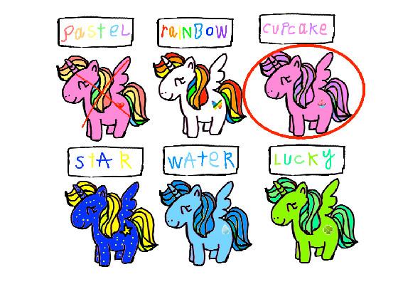 Unicorn adoptables!  1