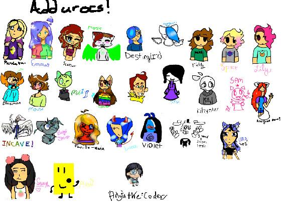 Add ur ocs!  copy
