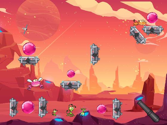 Mars Cannon Shooter Game