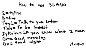How 2 Use Some SLANG! v.2.