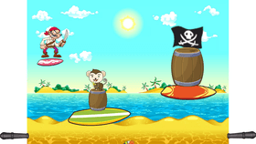 Pirate Themed Cannon Game