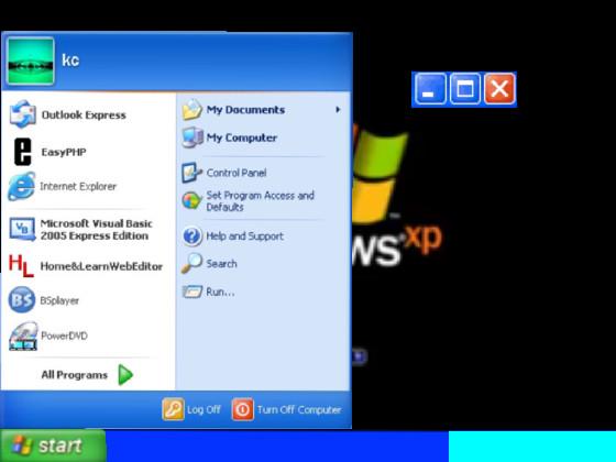 Windows XP recreated 3