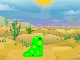 slimy green