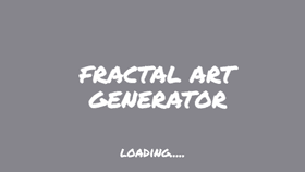 Fractal Art Generator
