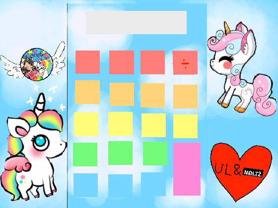 Calculator Unicorn style!
