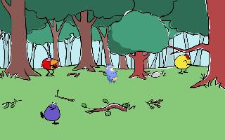 Codey in the forest