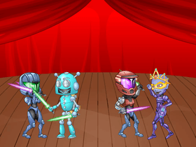 laugh and fu dance party