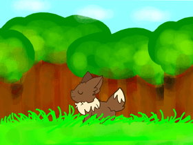 walking eevee