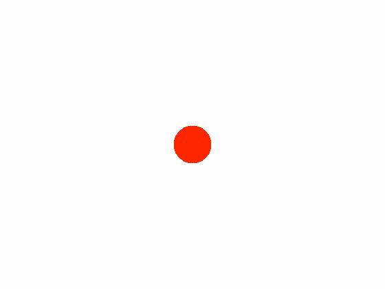 a red dot
