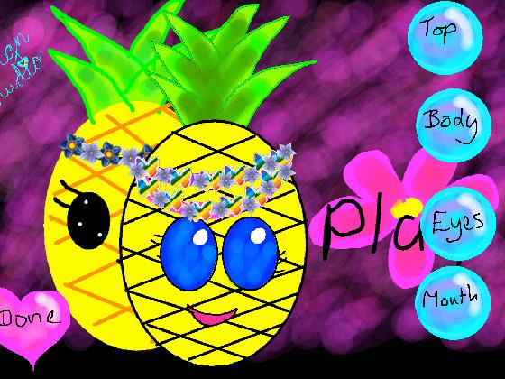 create a pineapple 🍍🐼🍒 1