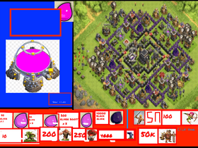 clash of clans clicker
